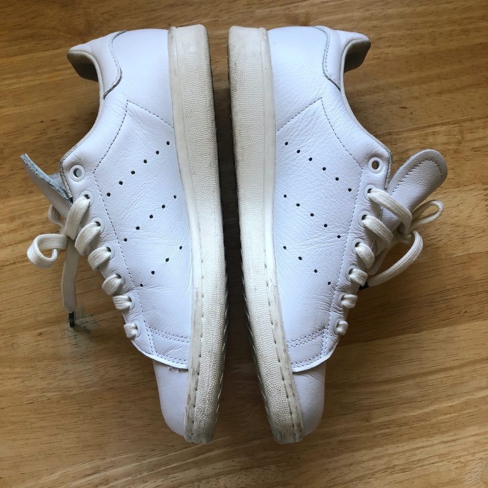 Adidas Stan Smith Sneakers *rare design* (Sz 7) - Picture 7 of 12